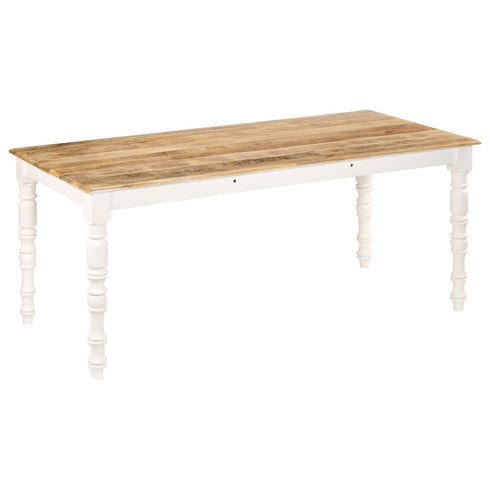 Maison Madeleine -  Dining Table 180x90x76 cm Solid Mango Wood